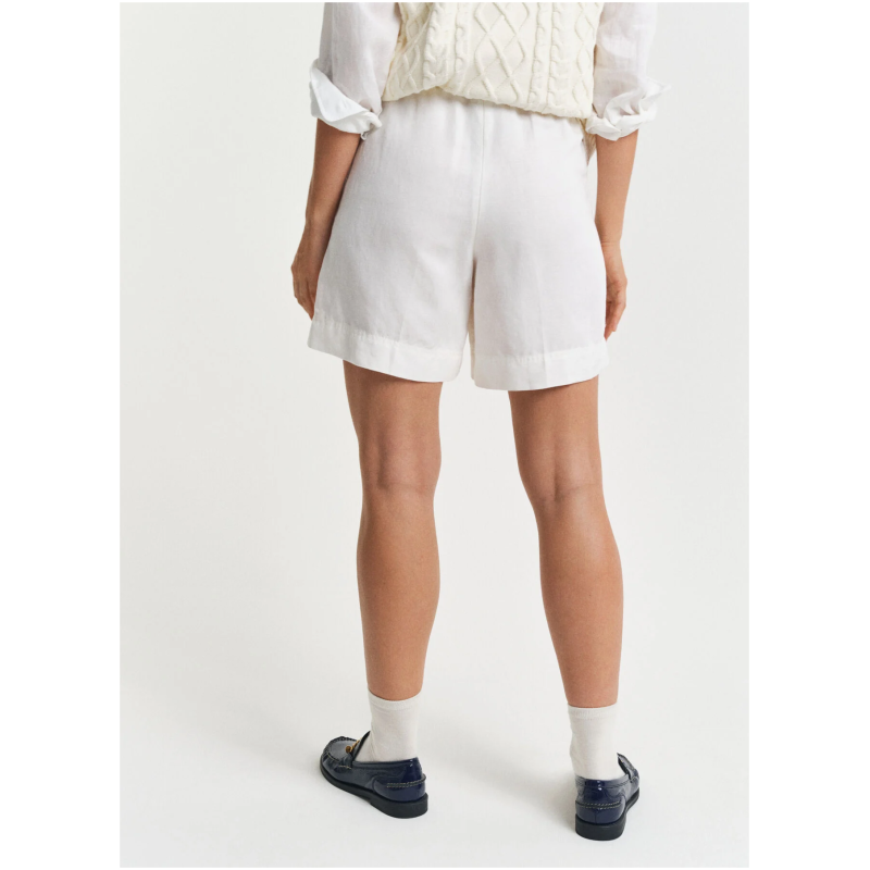 GANT Relaxed Fit Linen Blend Pull-On Shorts